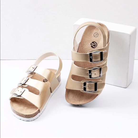 Brand new never worn Rekayla Kids Cork Sandals - Picture 3 of 7